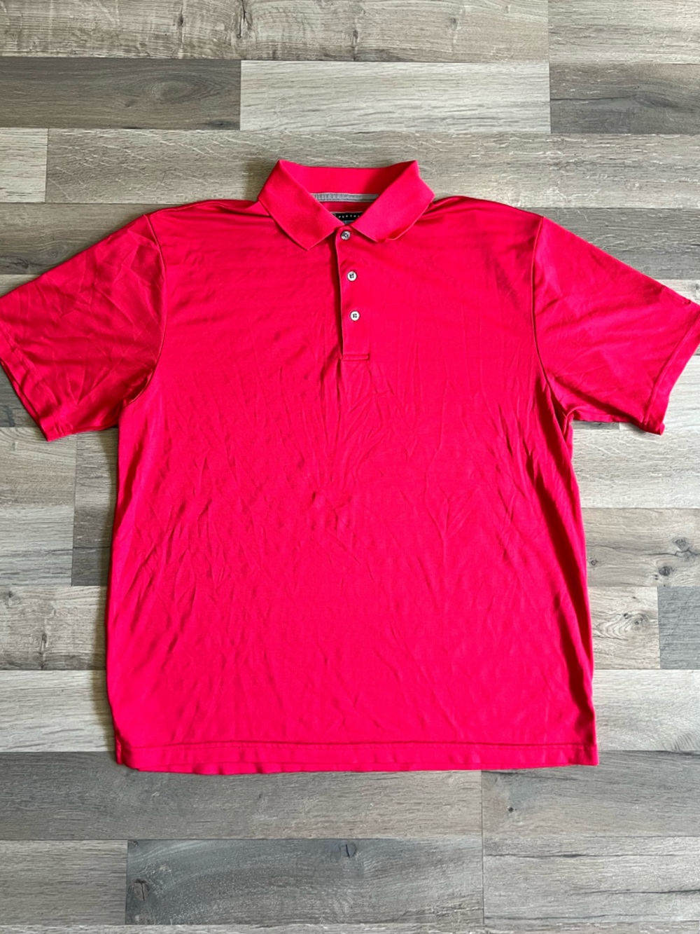 PGA Tour Men's pink Polo Shirt size L